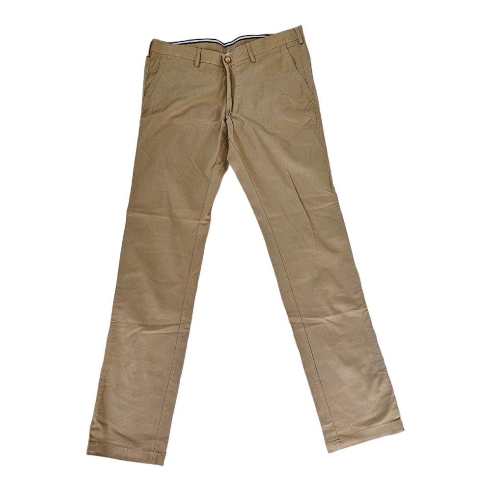 Allen Solly Smart Slim Fit Men's 36 Khaki Pants Stretch